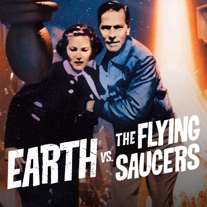 Earth Vs The Flying Saucers Poster